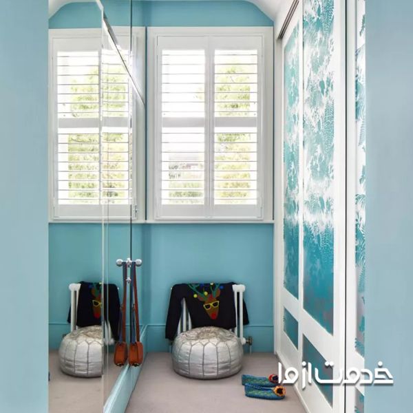 مدل کمد دیواری اتاق خواب کوچک