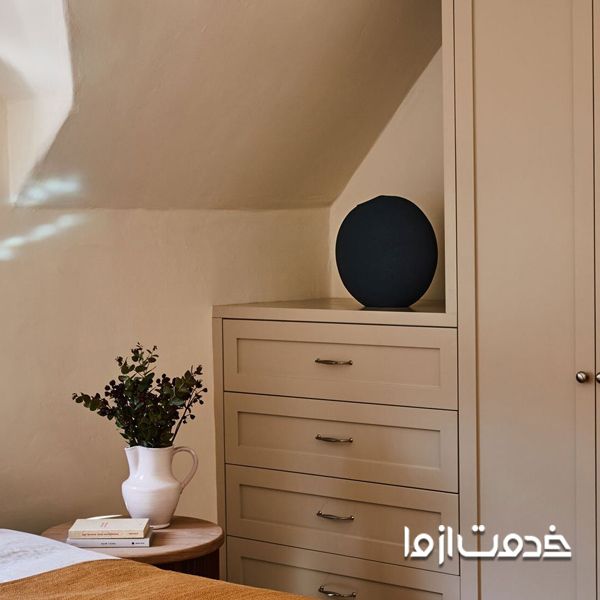 مدل کمد دیواری اتاق خواب کوچک شیک