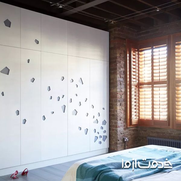 کمد دیواری برای اتاق کوچک