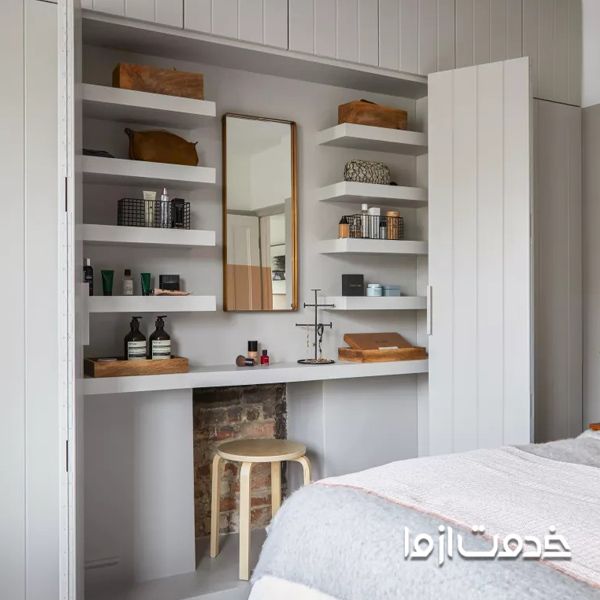 مدل های کمد دیواری برای اتاق کوچک