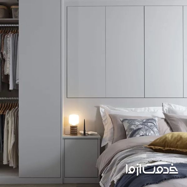 کمد دیواری برای اتاقهای کوچک