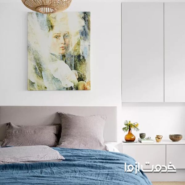 کمد دیواری جادار برای اتاق کوچک