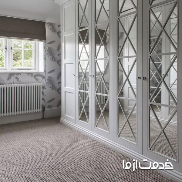 مدل کمد دیواری اتاق خواب کوچک