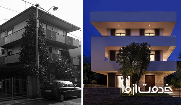 بازسازی خانه ویلایی و آپارتمان