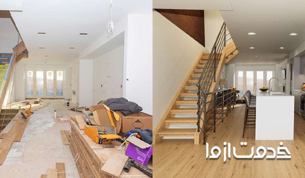 بازسازی خانه ی ویلایی