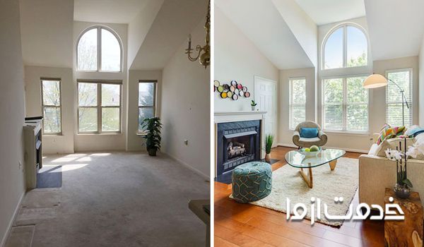 بازسازی آپارتمان 70 متری