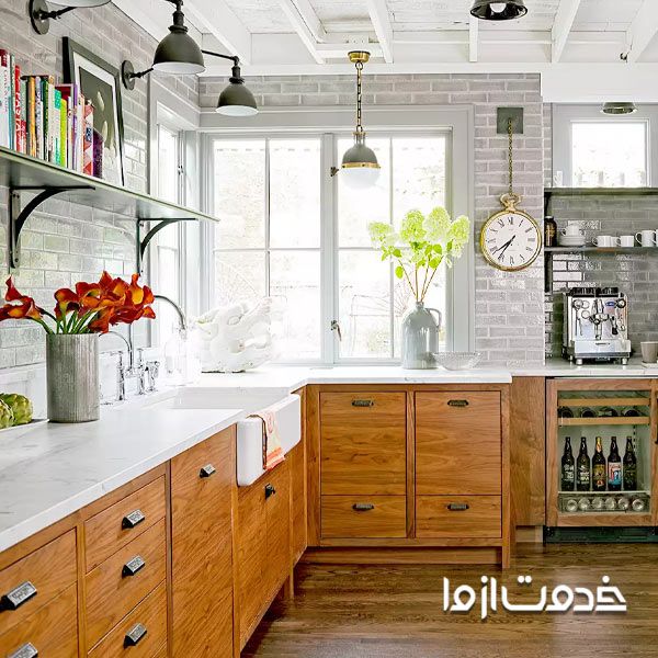 ایده برای بازسازی آشپزخانه
