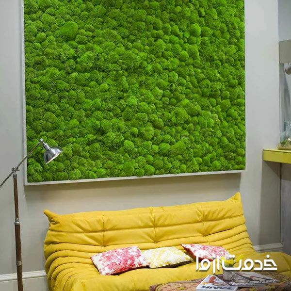 نصب دیوار سبز برای بازسازی خانه