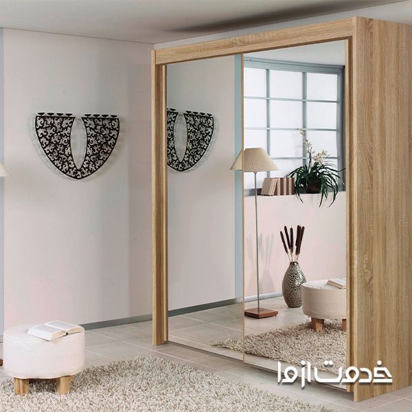 کمد دیواری آینه دار