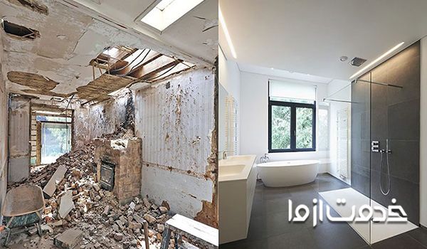 بازسازی سقف خانه قدیمی