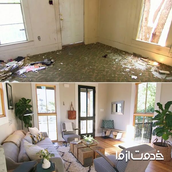 بازسازی خانه صد متری