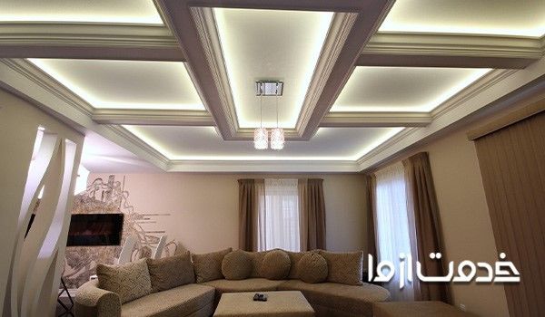 گچبری خانه های مدرن