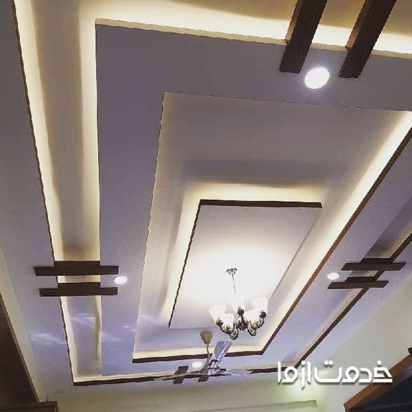 آموزش نصب سقف کاذب گچی