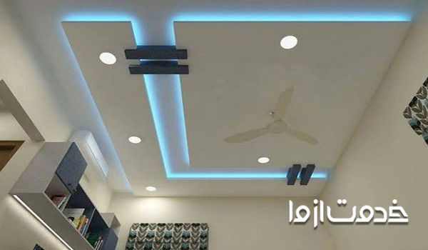 نحوه نصب سقف کاذب