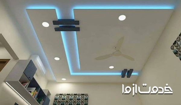 نحوه نصب سقف کاذب