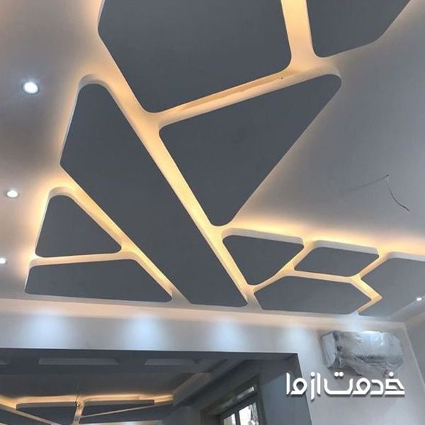 آموزش نصب سقف کاذب پی وی سی