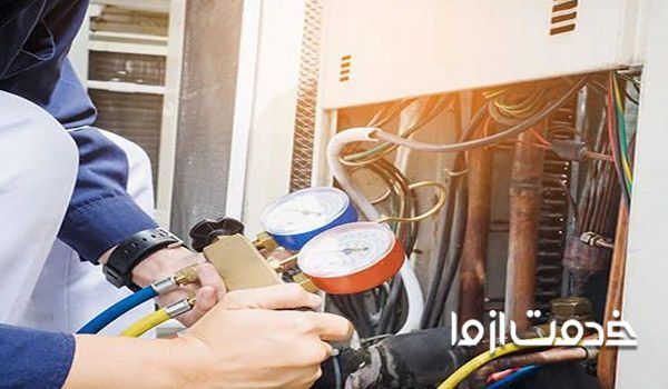 آموزش شارژ کولر گازی