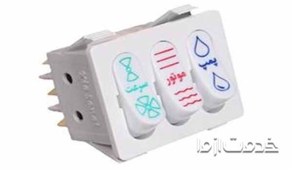 دور تند و کند موتور کولر