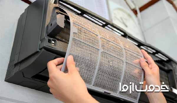 علت یکسره کار کردن کولر گازی: کثیف بودن فیلترهای کولر گازی