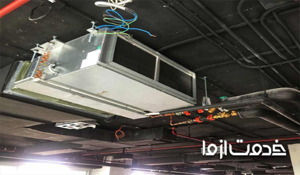 راهنمای نصب فن کویل سقفی