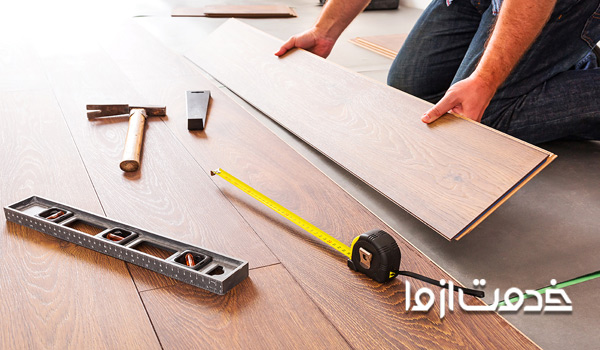 نصب پارکت چوبی