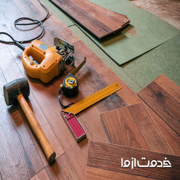 ابزار لازم برای نصب پارکت