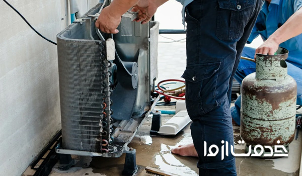 کمپرسور کولر گازی روشن نمی شود