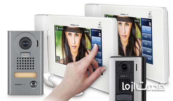 راهنمای نصب آیفون تصویری سیماران