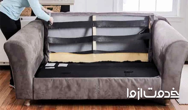 عکس مبل تعمیر شده