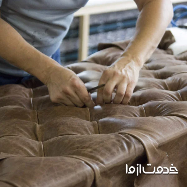 مراحل رویه کوبی مبل چستر