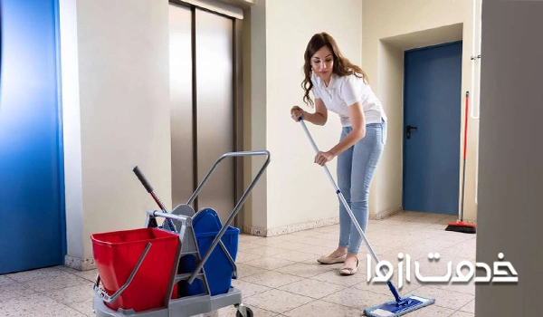 رعایت نظافت در مشاعات آپارتمان