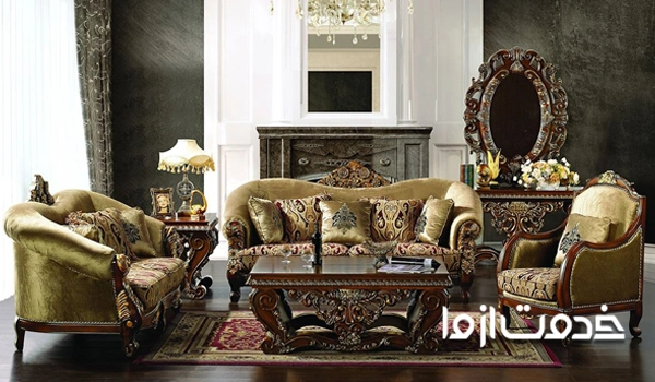 انواع مدل مبل سلطنتی