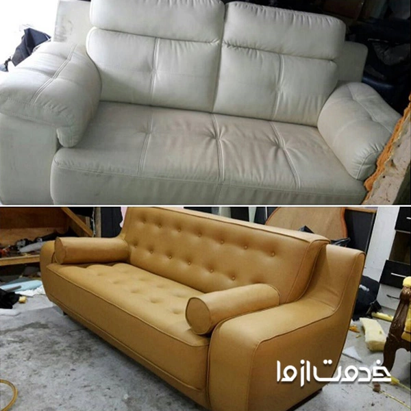 تعویض رویه و مدل مبل