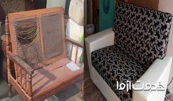 آیا تبدیل مبل دسته چوبی به تمام پارچه ممکن است