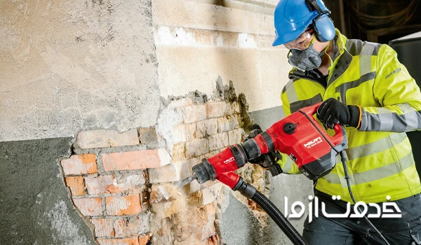 تخریب ساختمان به روش دستی
