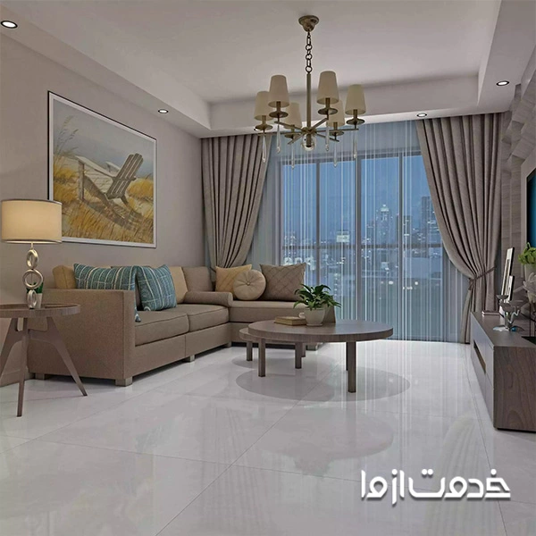 رنگ سرامیک کف خانه