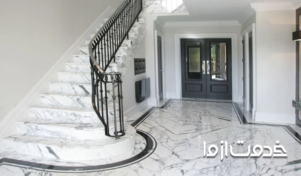 پوشش سنگی برای راه پله ها