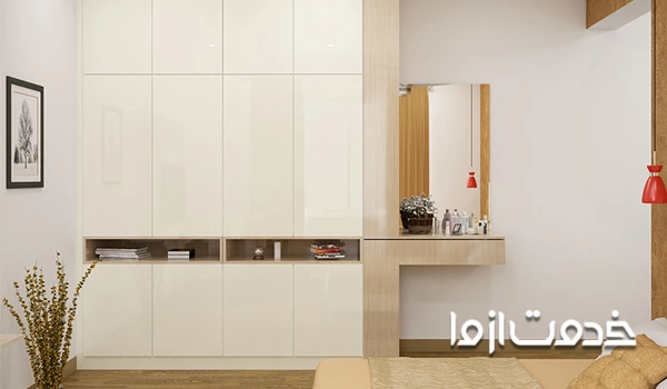 ضرورت استفاده از کمد دیواری میز آرایش دار 