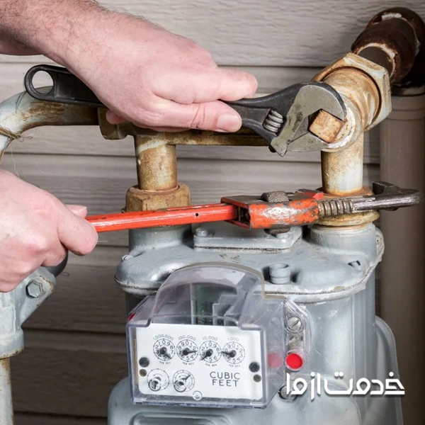 نحوه لوله کشی گاز ساختمان