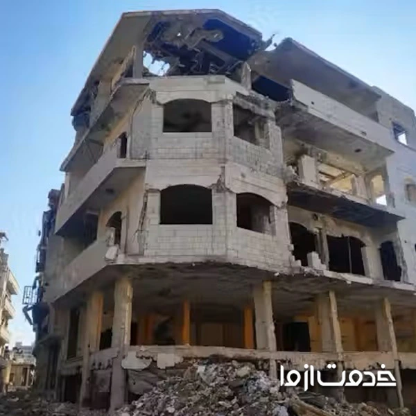 قوانین حین تخریب ساختمان