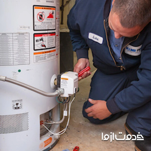 تعمیر آبگرمکن ایستاده سوراخ شده