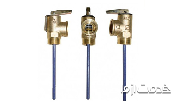 انواع شیر اطمینان آبگرمکن