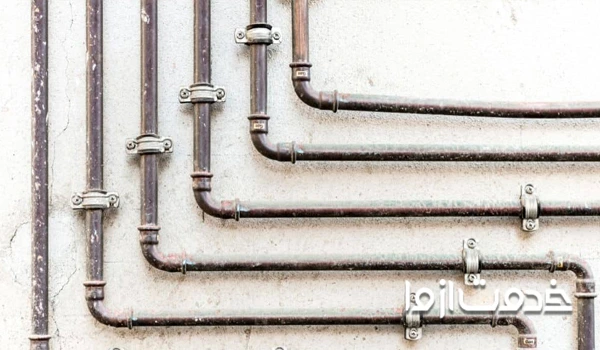 مراحل نصب لوله کشی گاز روکار 