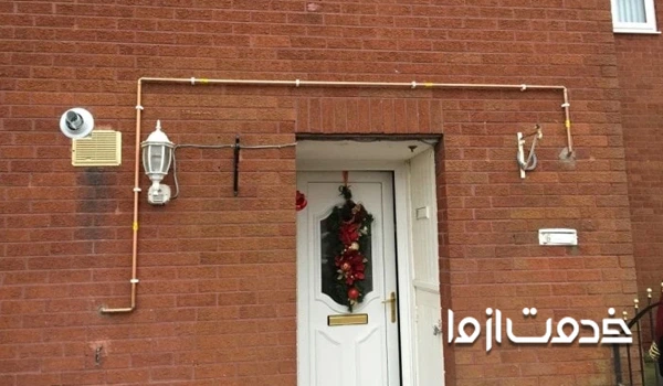 مقایسه لوله کشی گاز روکار و توکار