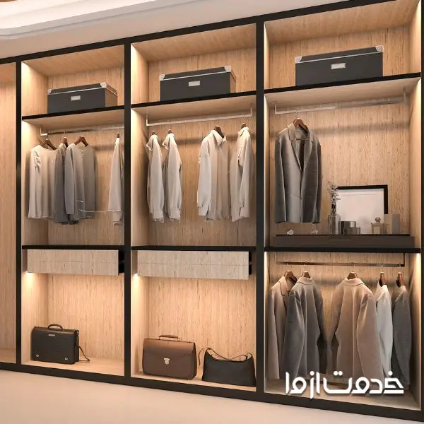 چراغ کمد دیواری