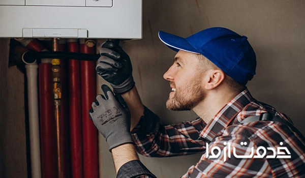 بوی گاز از پکیج