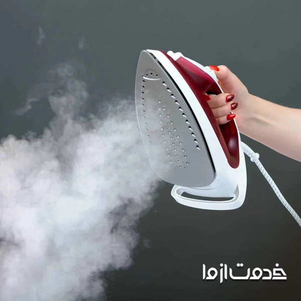 از بین بردن چرک رو مبلی با بخار