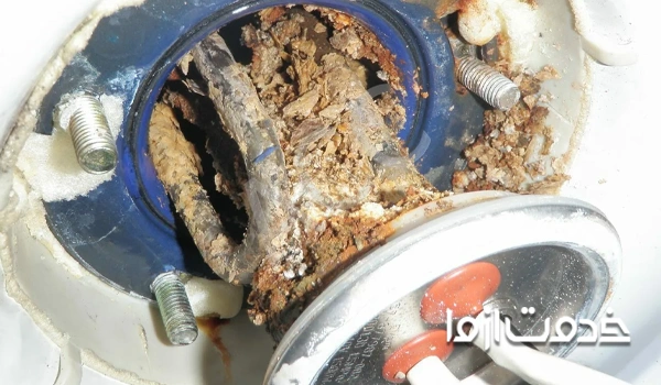 علت جوش اوردن ابگرمکن مخزنی