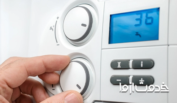 دلیل جوش اوردن پکیج