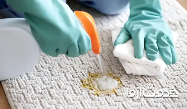 بهترین محلول‌ها برای پاک کردن لکه روغن از روی فرش